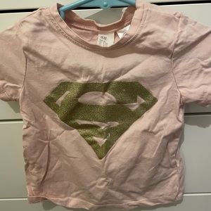 Baby girl bat girl Tshirt and super girl tshirt